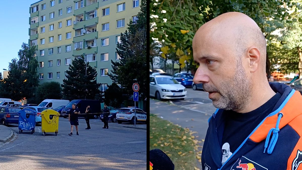 Rány a exploze, syna jsem hnal od okna, popsal svědek střelbu v Bratislavě